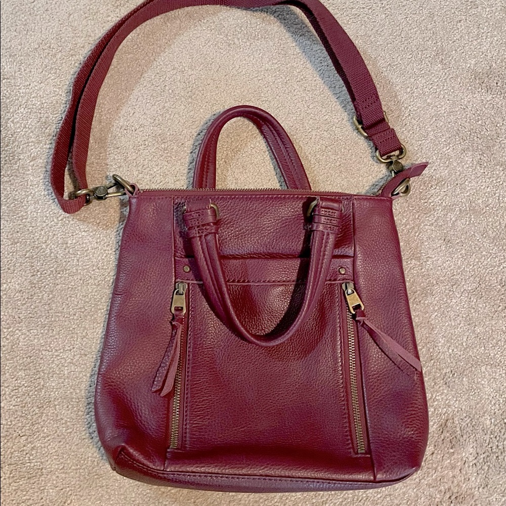 Burgundy Sak Purse